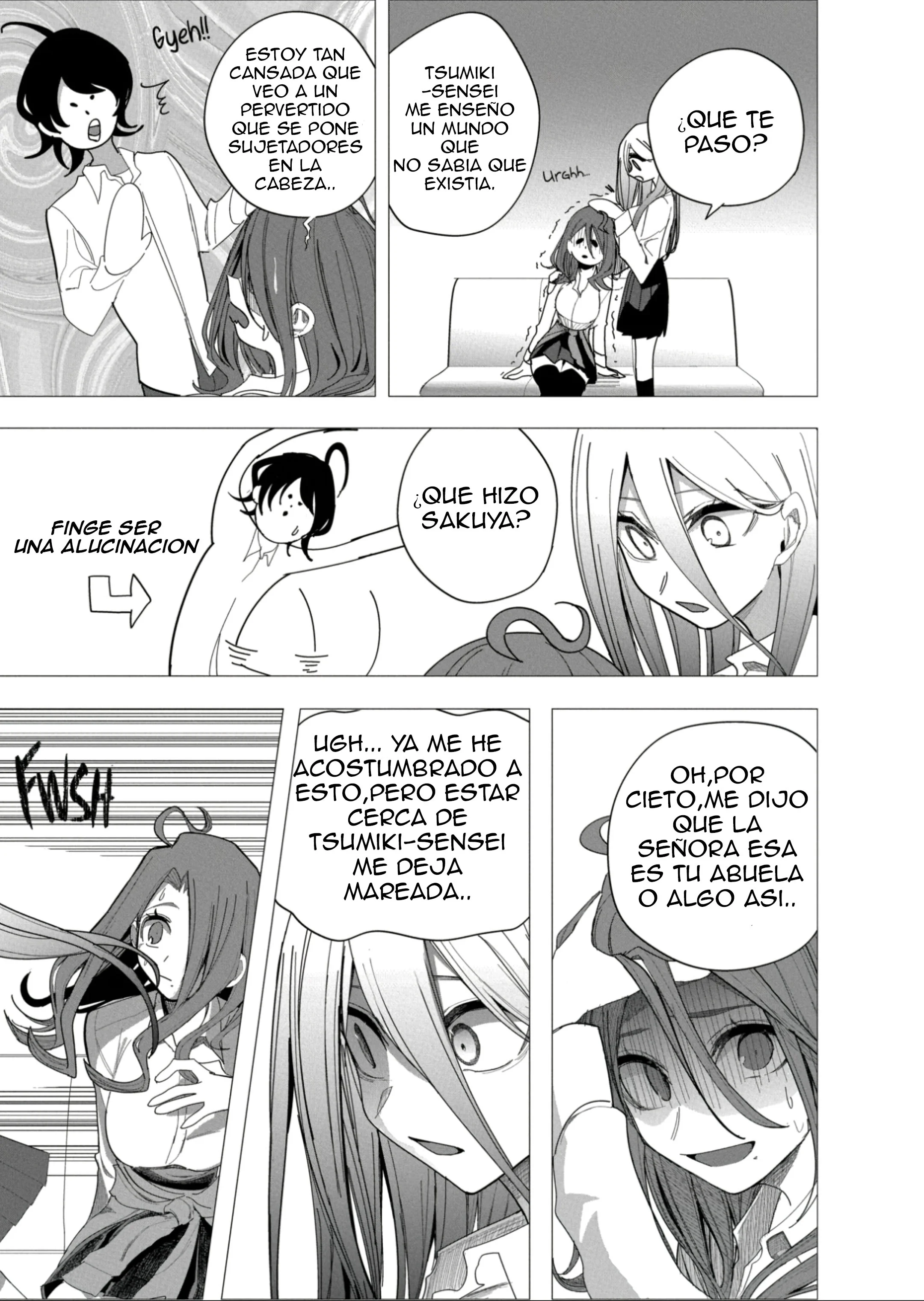 Mizuki-senpai Es Una Adivinadora De Amor Capítulo 36 - página 15