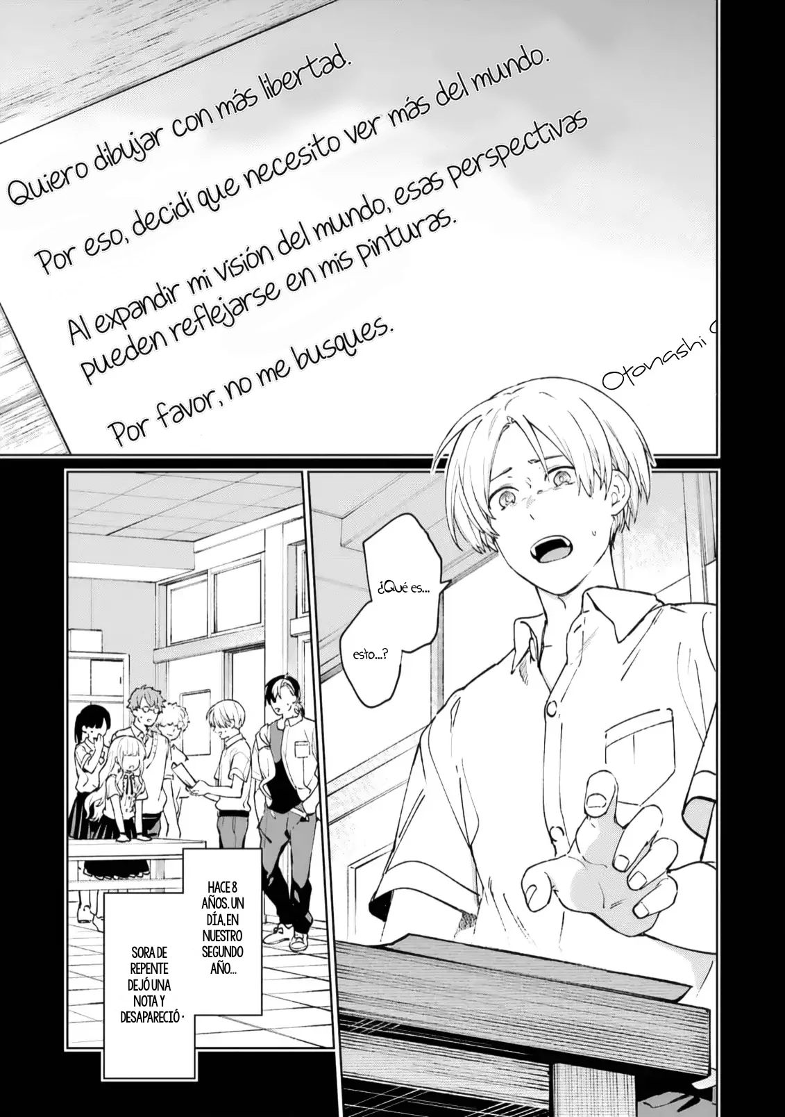Kimi ni nidome no sayonara wo Capítulo 1 - página 14