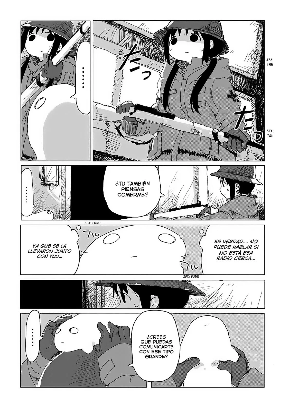Shoujo Shuumatsu Ryoukou Capítulo 28 - página 8