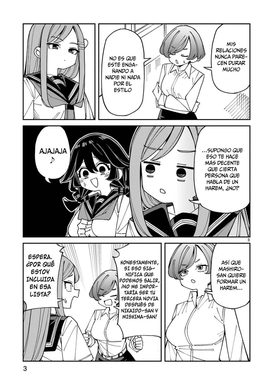Uso kareshi demo iikara tonikaku shitai mashiro-chan Capítulo 30 - página 4