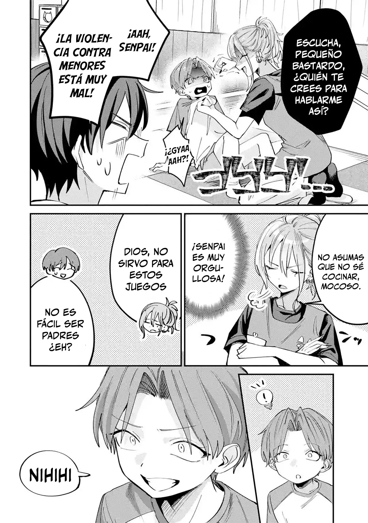 Haimiya-senpai wa Kowakute Kawaii Capítulo 29.1 - página 8