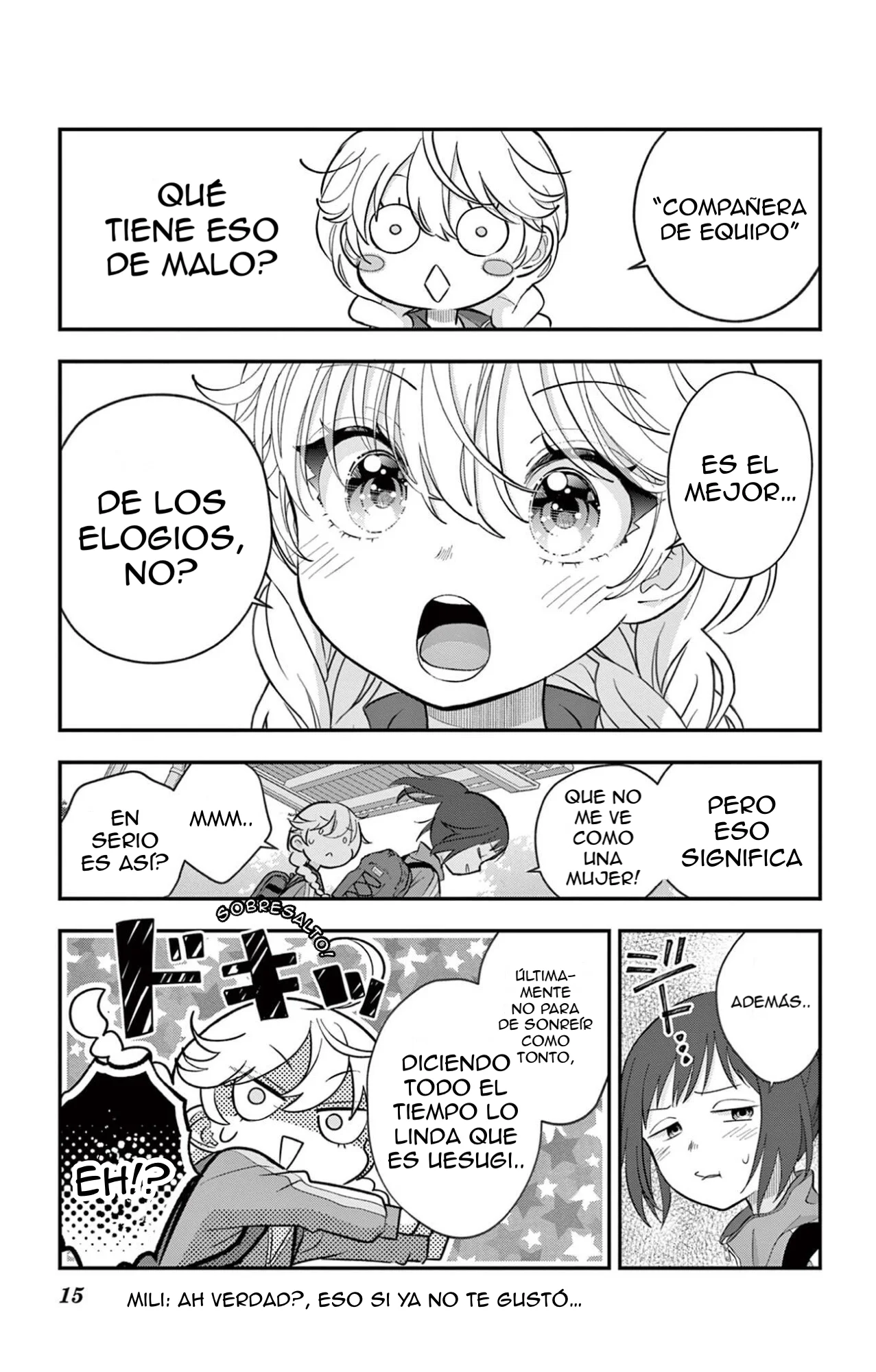 Uesugi Kun Wa Onnanoko Wo Yametai Capítulo 36 - página 17