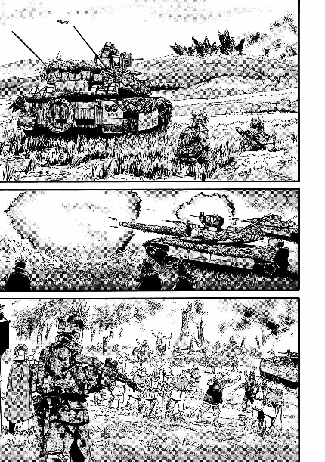 Gate: ¡Así lucharon allí las Fuerzas de Autodefensa de Japón! Capítulo 103 - página 4