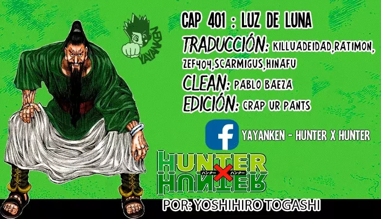 Cazador X Capítulo 401 - página 1