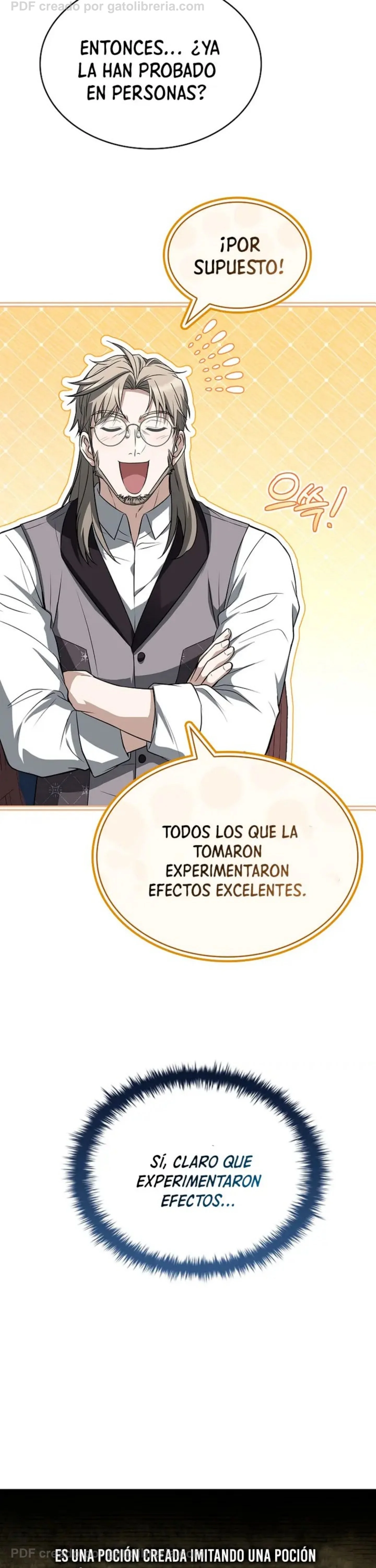 No me interesa ser el sucesor; mejor me dedicaré a sanar. Capítulo 29 - página 35