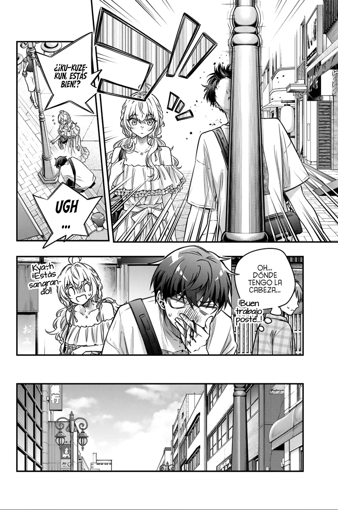 Alya-san, quien se sienta a mi lado, a veces susurra cosas dulces en ruso. Capítulo 87 - página 8