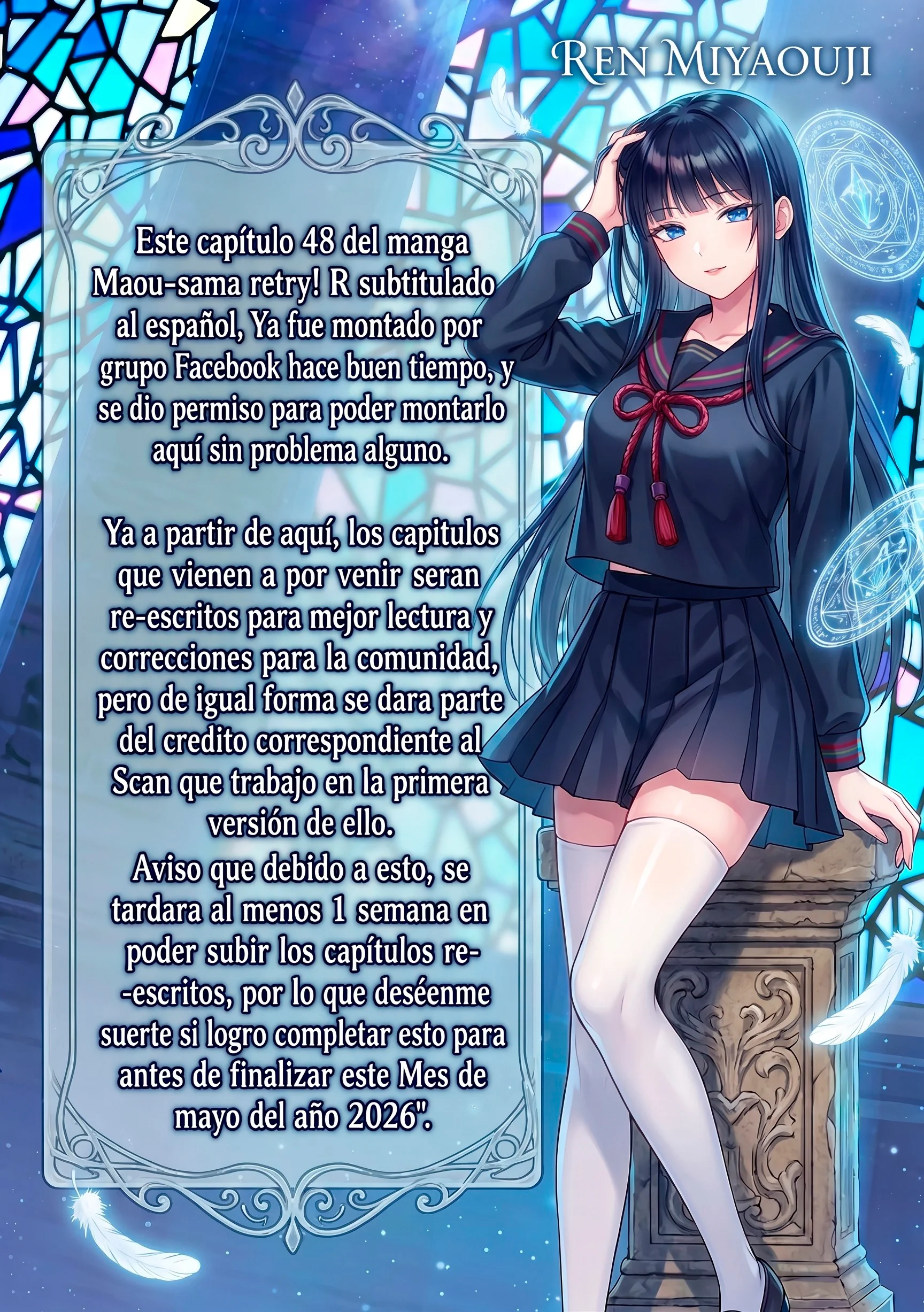 Maou-Sama, Retry! R Capítulo 48 - página 2