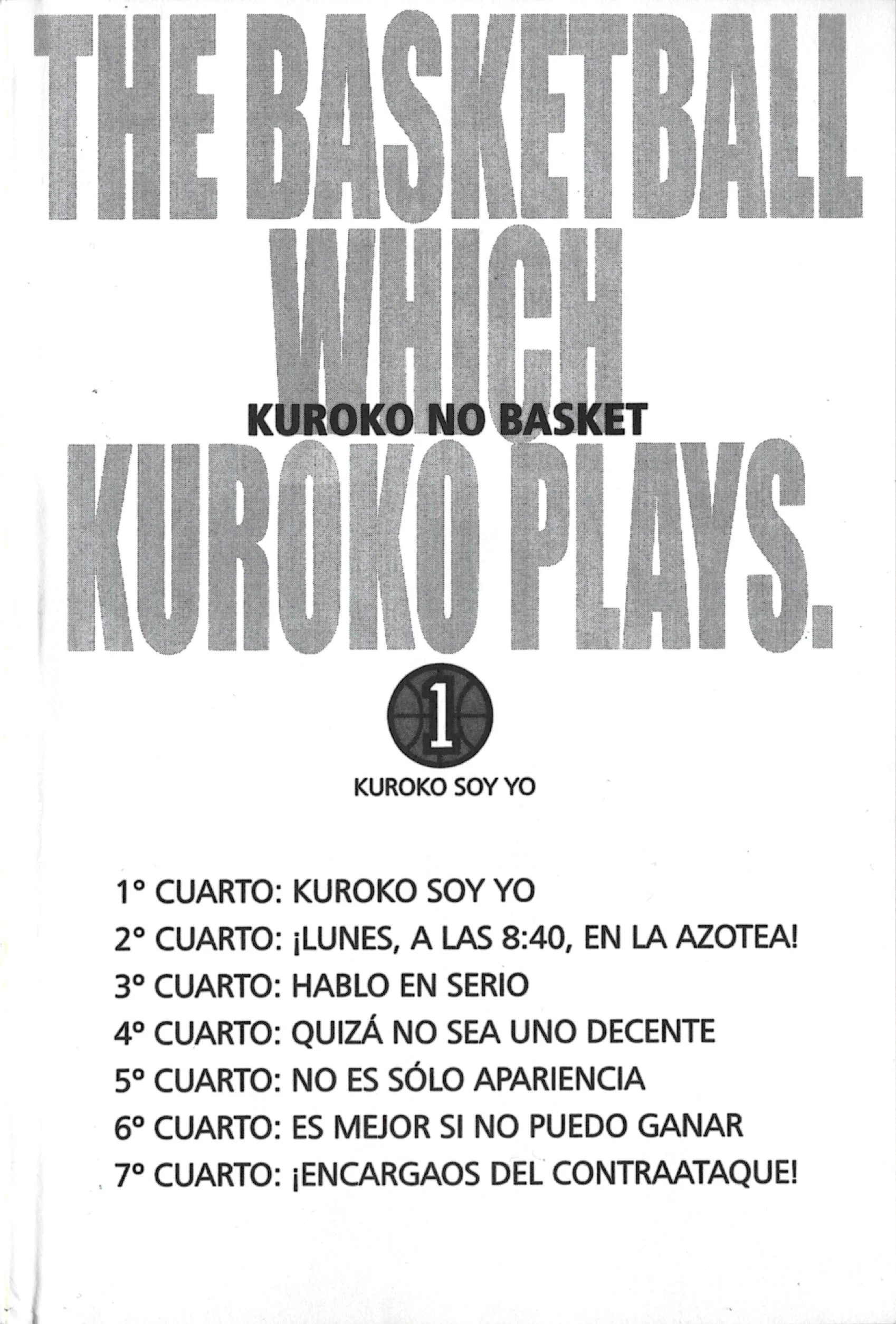 Kuroko no basket Capítulo 1 - página 3