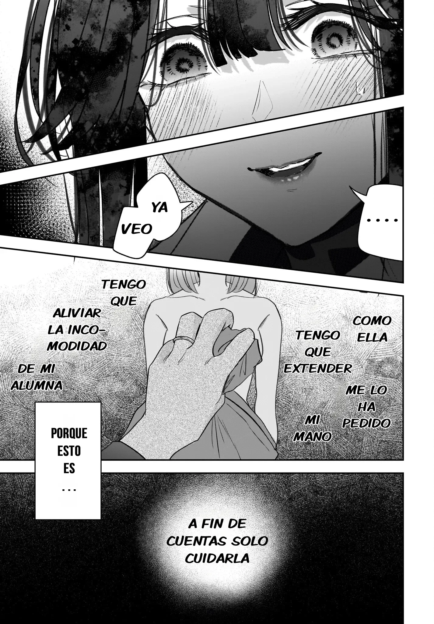Hitozuma Kyoushi ga Oshiego no Joshikousei ni Dohamari Suru Hanash Capítulo 9 - página 24