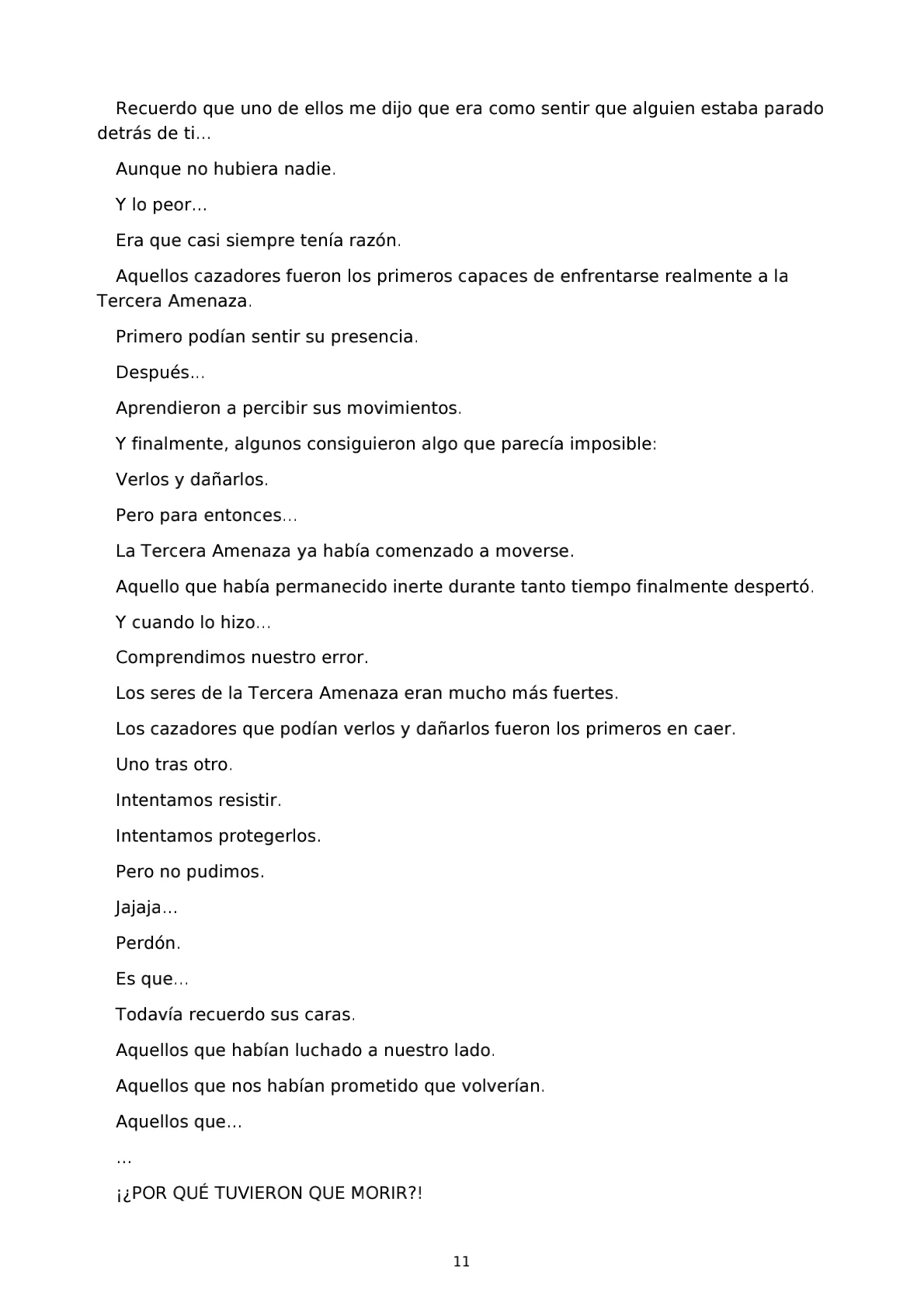 El mundo bajo su sombra Capítulo 0.1 - página 11