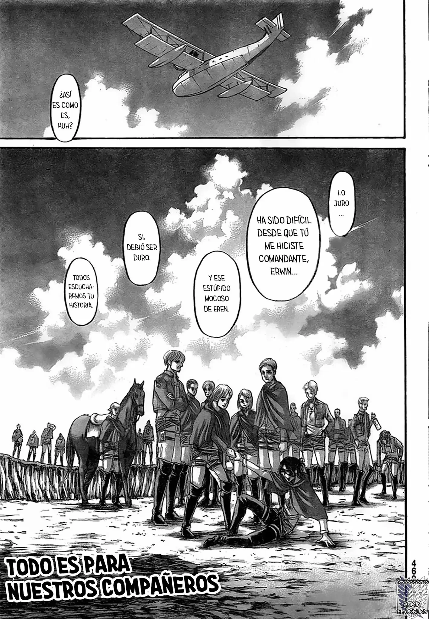 Shingeki no Kyojin Capítulo 132 - página 45