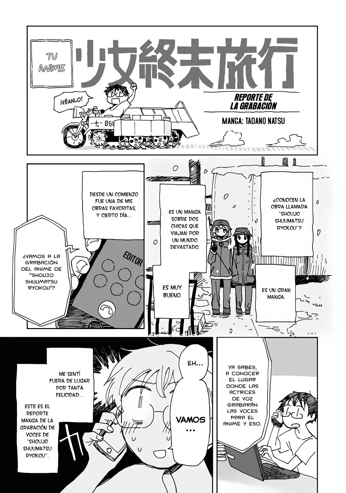 Shoujo Shuumatsu Ryoukou Capítulo 39.6 - página 2