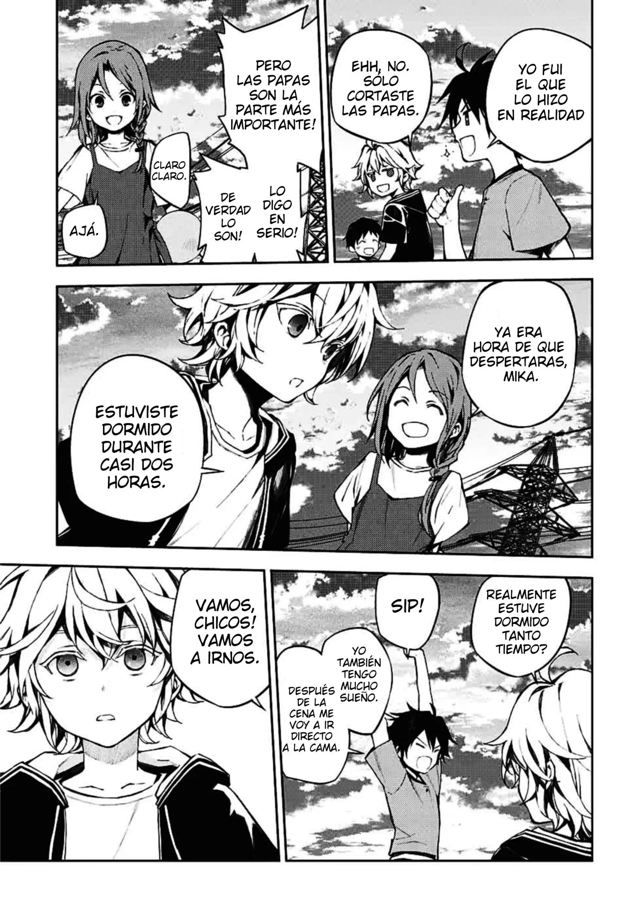 Owari no seraph Capítulo 93 - página 10