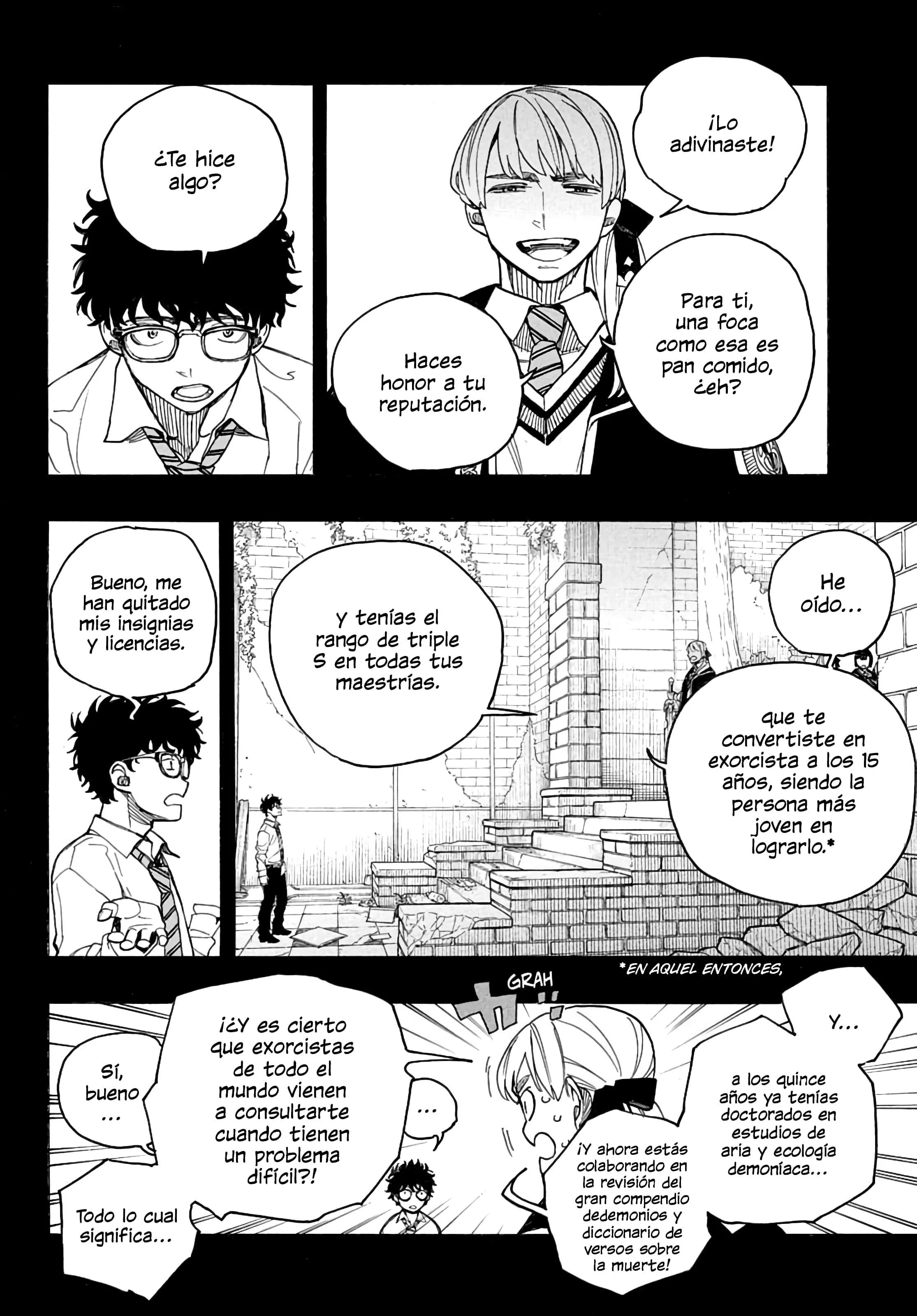 Ao No Exorcist Capítulo 168 - página 12