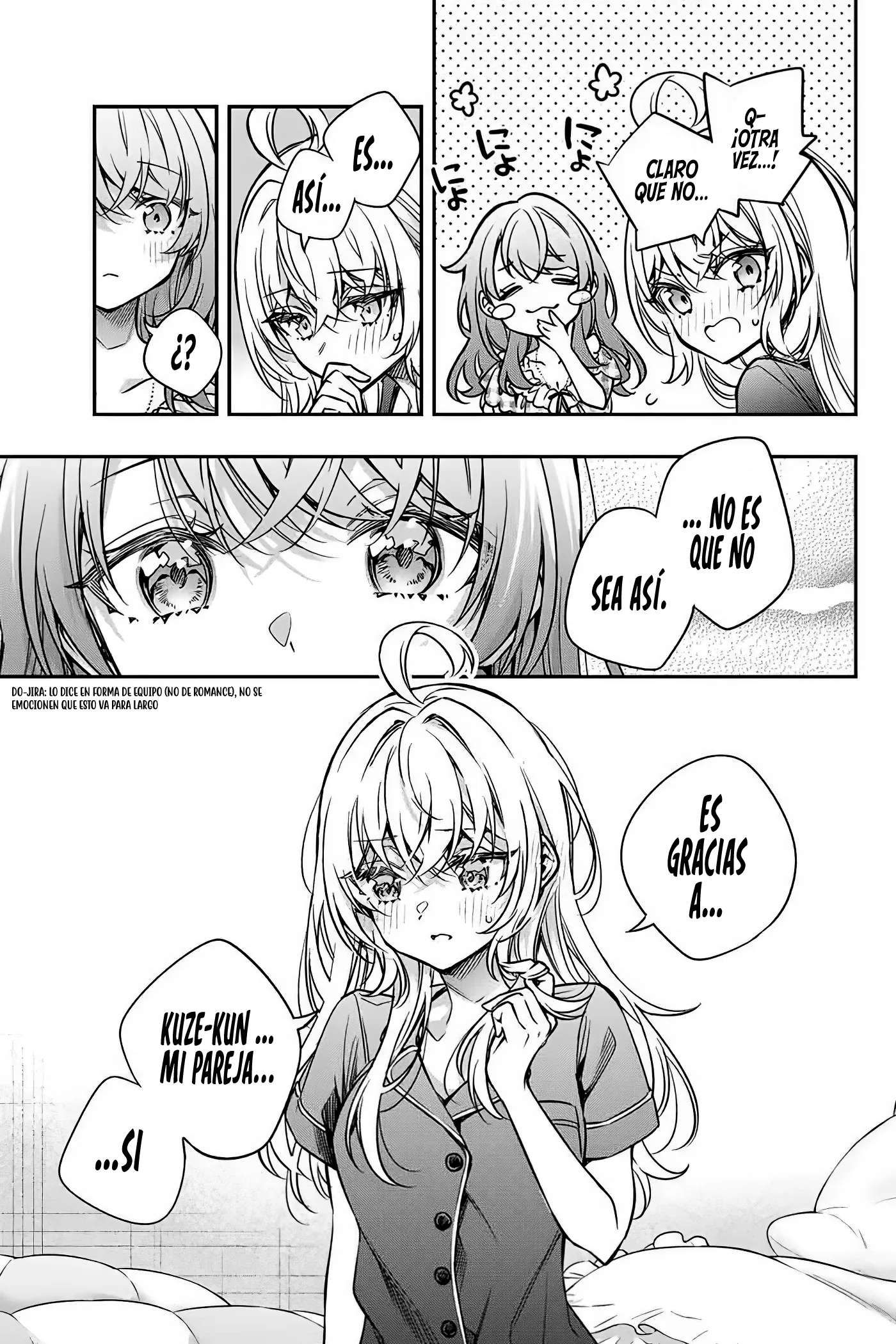 Alya-san, quien se sienta a mi lado, a veces susurra cosas dulces en ruso. Capítulo 67 - página 11
