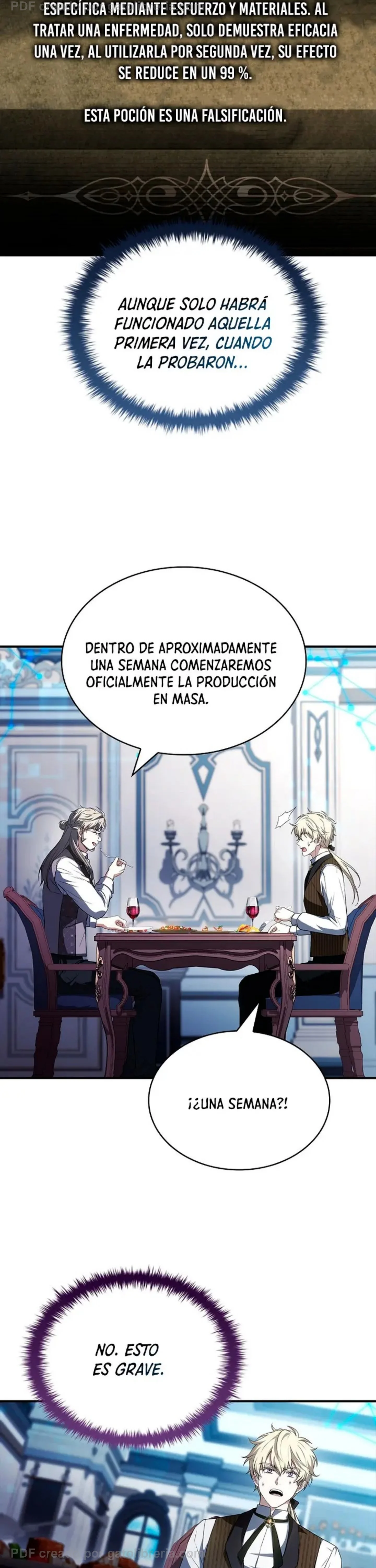 No me interesa ser el sucesor; mejor me dedicaré a sanar. Capítulo 29 - página 36