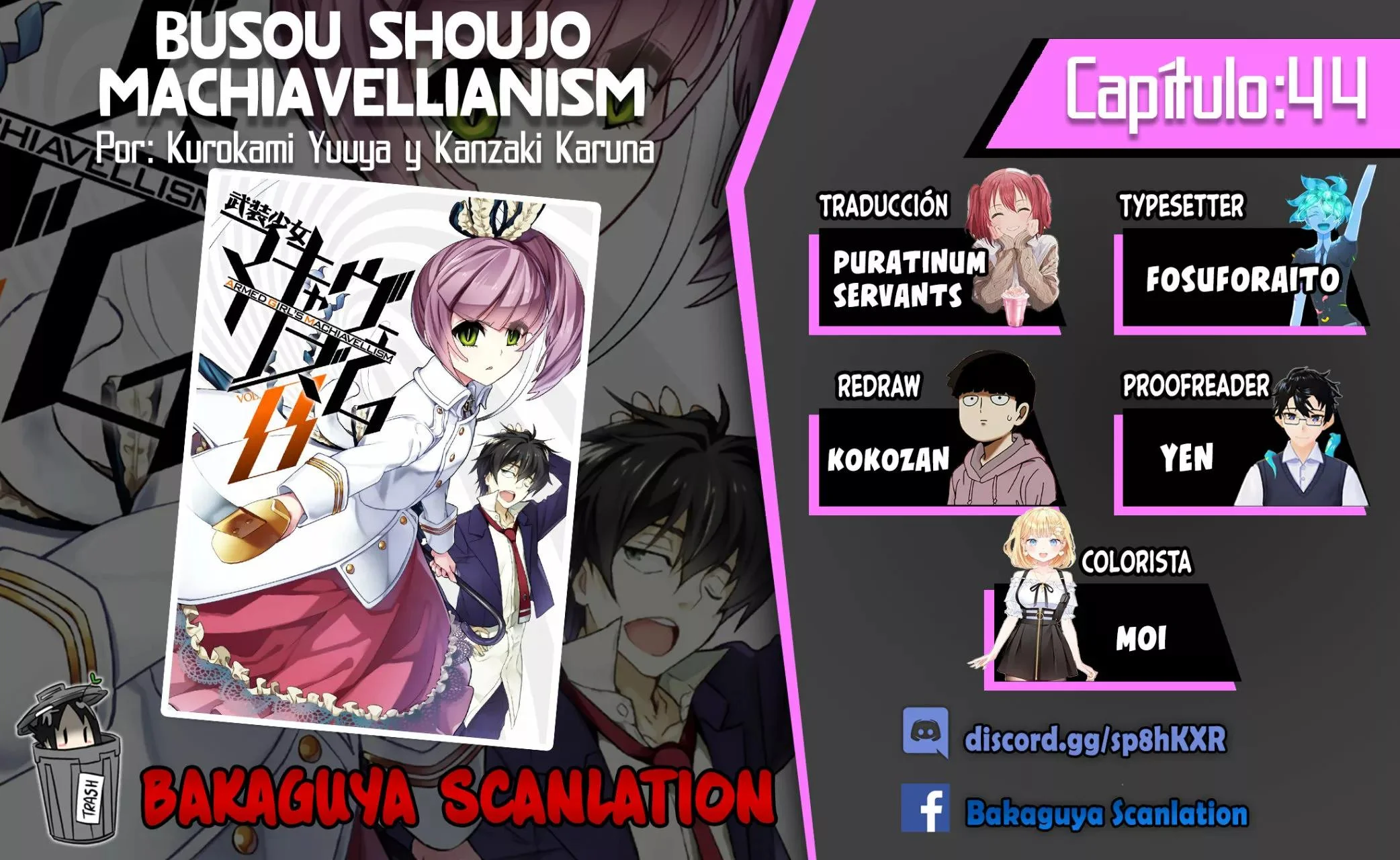 Busou Shoujo Machiavellism Capítulo 44 - página 1