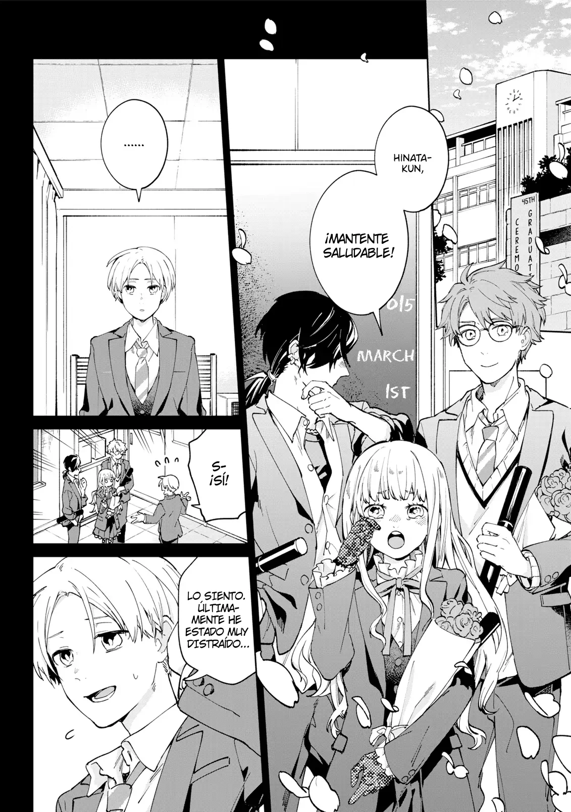 Kimi ni nidome no sayonara wo Capítulo 4.5 - página 2