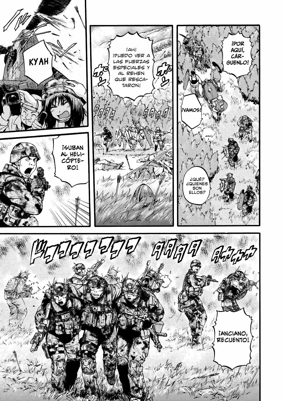 Gate: ¡Así lucharon allí las Fuerzas de Autodefensa de Japón! Capítulo 101 - página 27