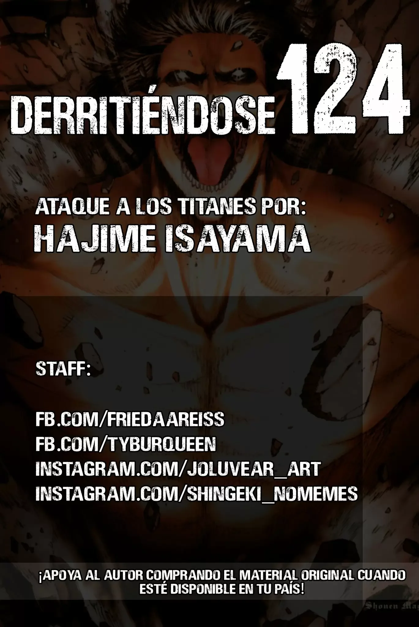 Shingeki no Kyojin Capítulo 124 - página 1