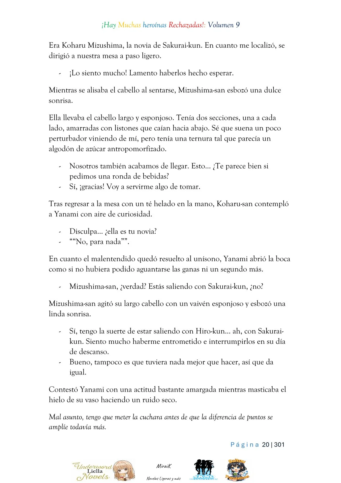 Makeine: Too Many Losing Heroines! Capítulo 9.1 - página 18