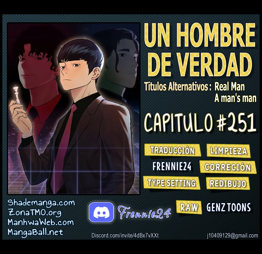 Hombre de Verdad Capítulo 251 - página 1