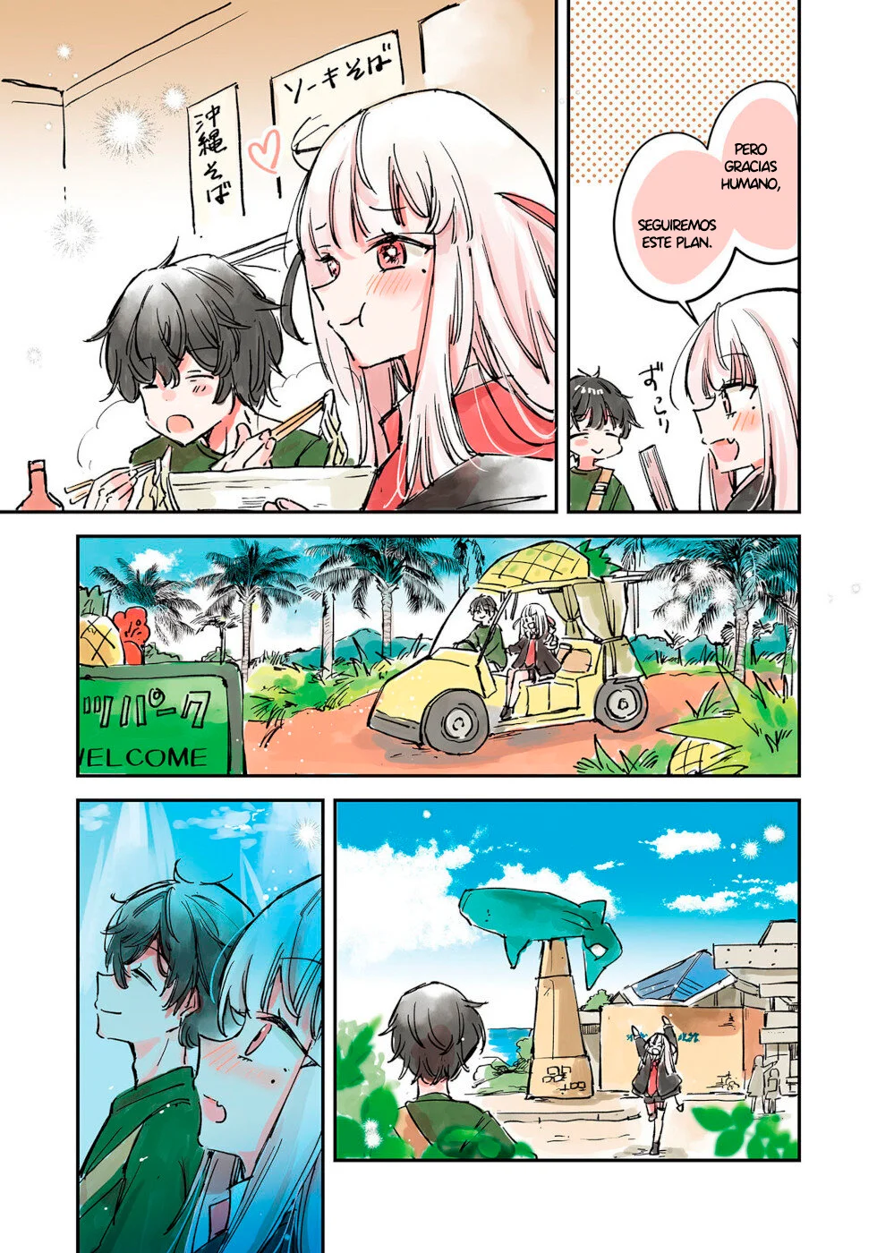 Ningen ni Koisuru Shinigami-chan Capítulo 31 - página 4