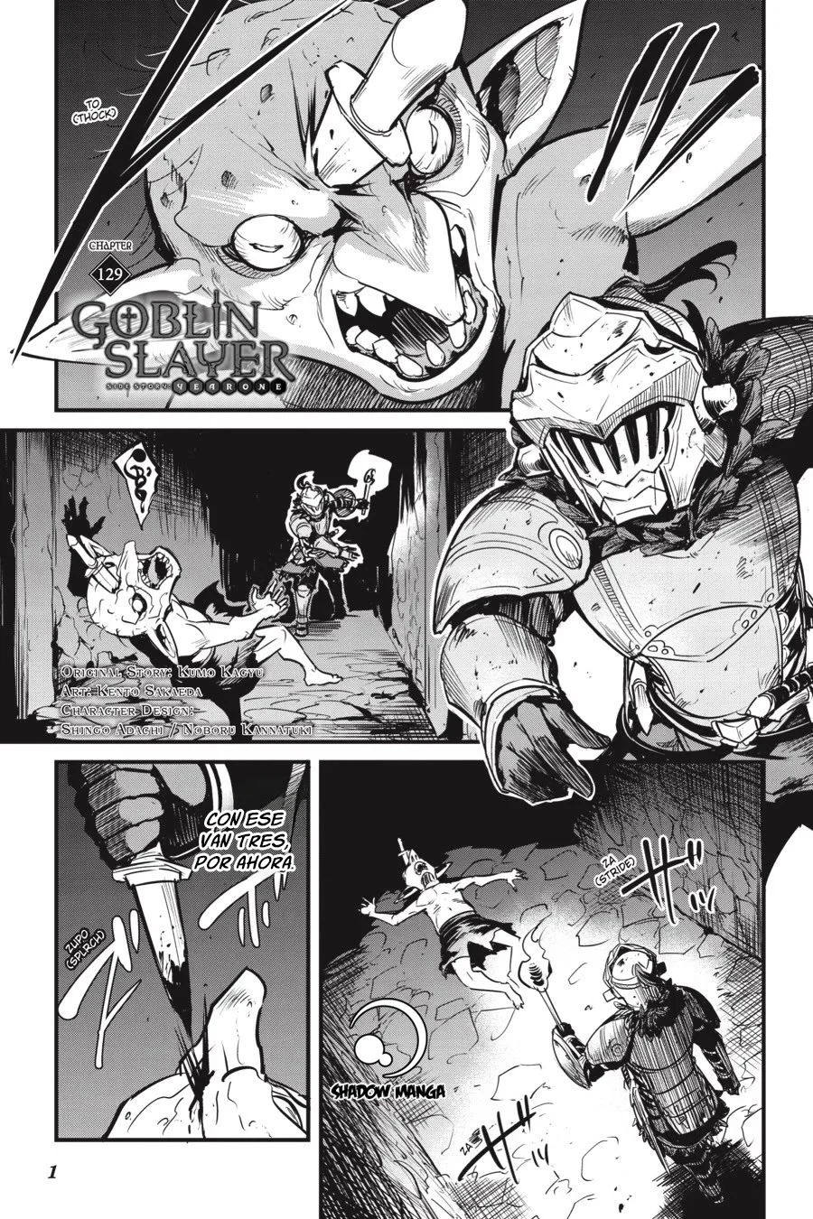 Goblin Slayer Year one Capítulo 129 - página 3