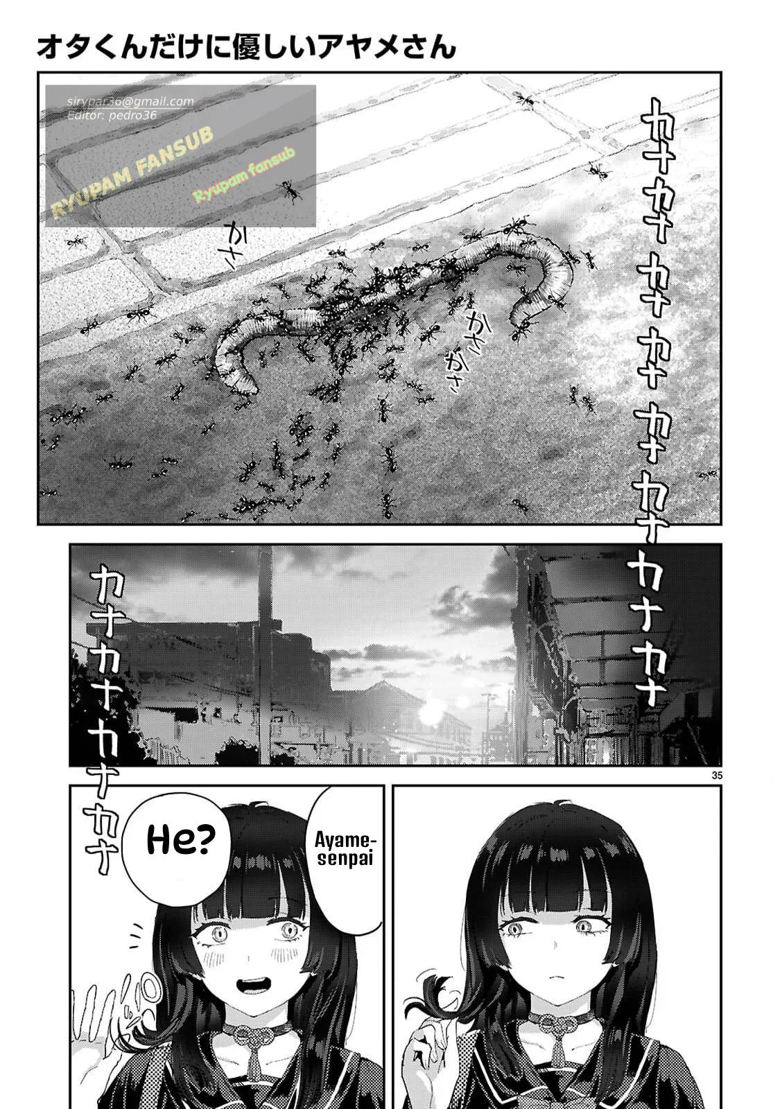 Ota-kun ni dake Yasashisugiru Ayame-san Capítulo 1 - página 38