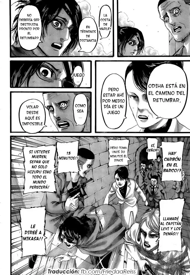 Shingeki no Kyojin Capítulo 129 - página 9