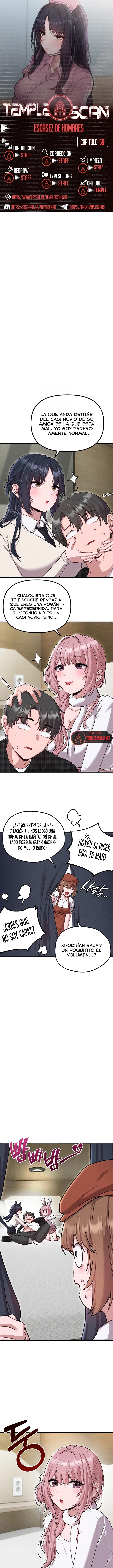 Escasez de Hombres Capítulo 58 - página 1