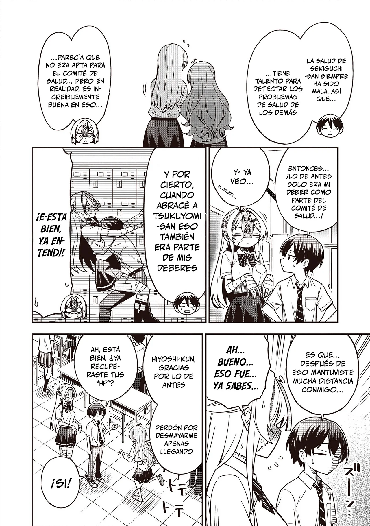 Undead-san no Bukiyou na Seishun Capítulo 6 - página 8
