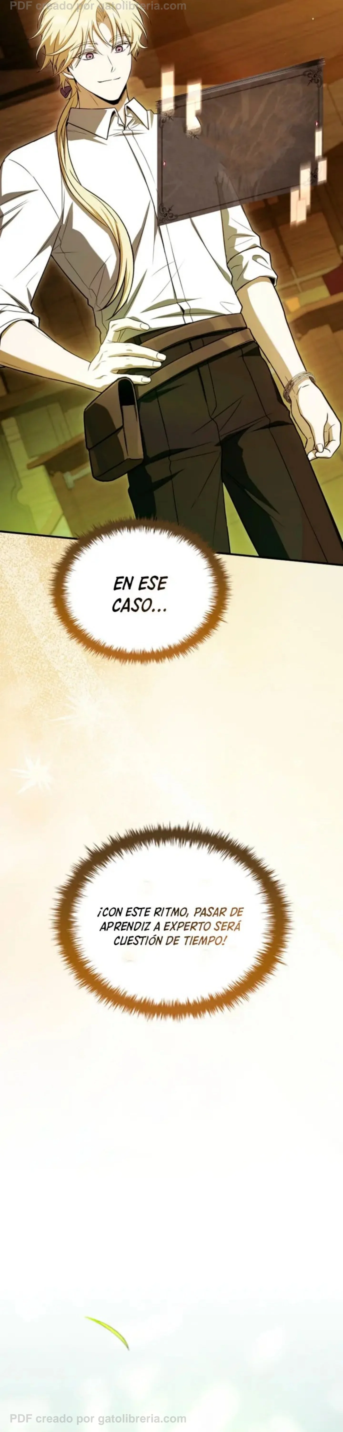 No me interesa ser el sucesor; mejor me dedicaré a sanar. Capítulo 25 - página 19