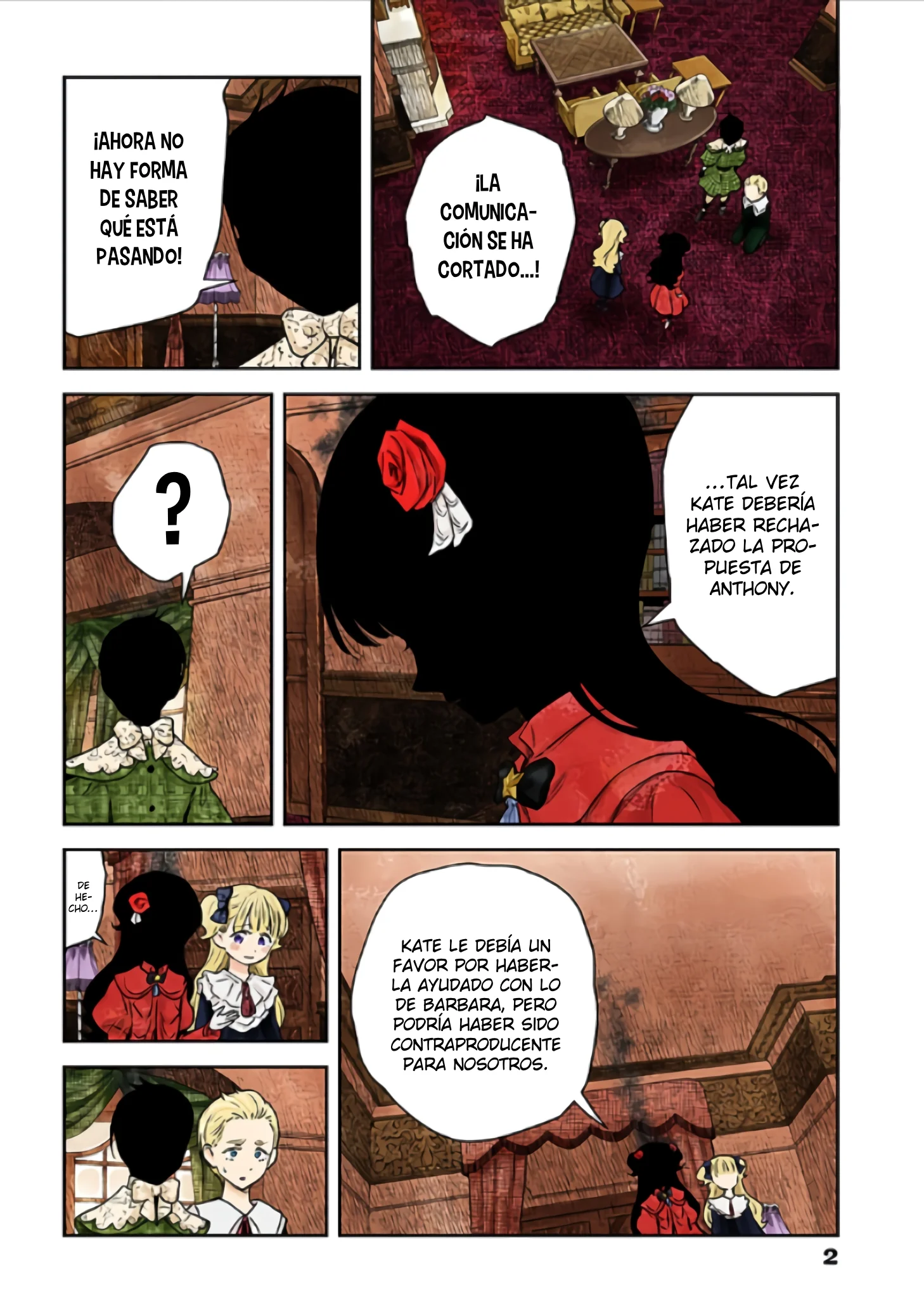 Shadows House (Official Colored) Capítulo 193 - página 3