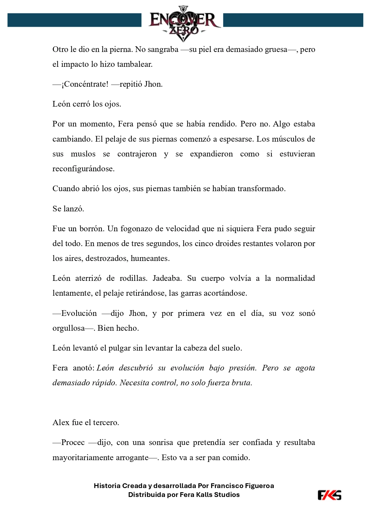 Encover:Zero Capítulo 2 - página 4