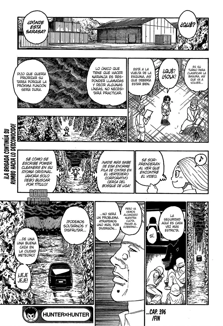 Cazador X Capítulo 396 - página 20