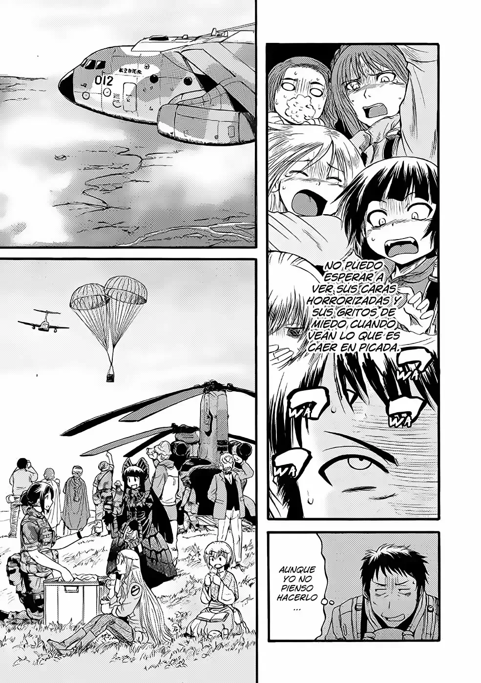 Gate: ¡Así lucharon allí las Fuerzas de Autodefensa de Japón! Capítulo 93 - página 11