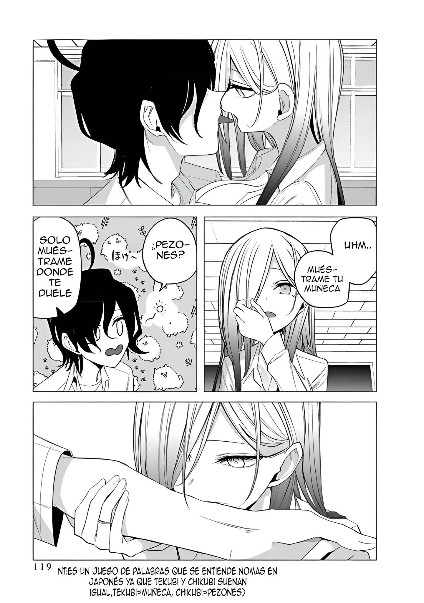 Mizuki-senpai Es Una Adivinadora De Amor Capítulo 44 - página 17