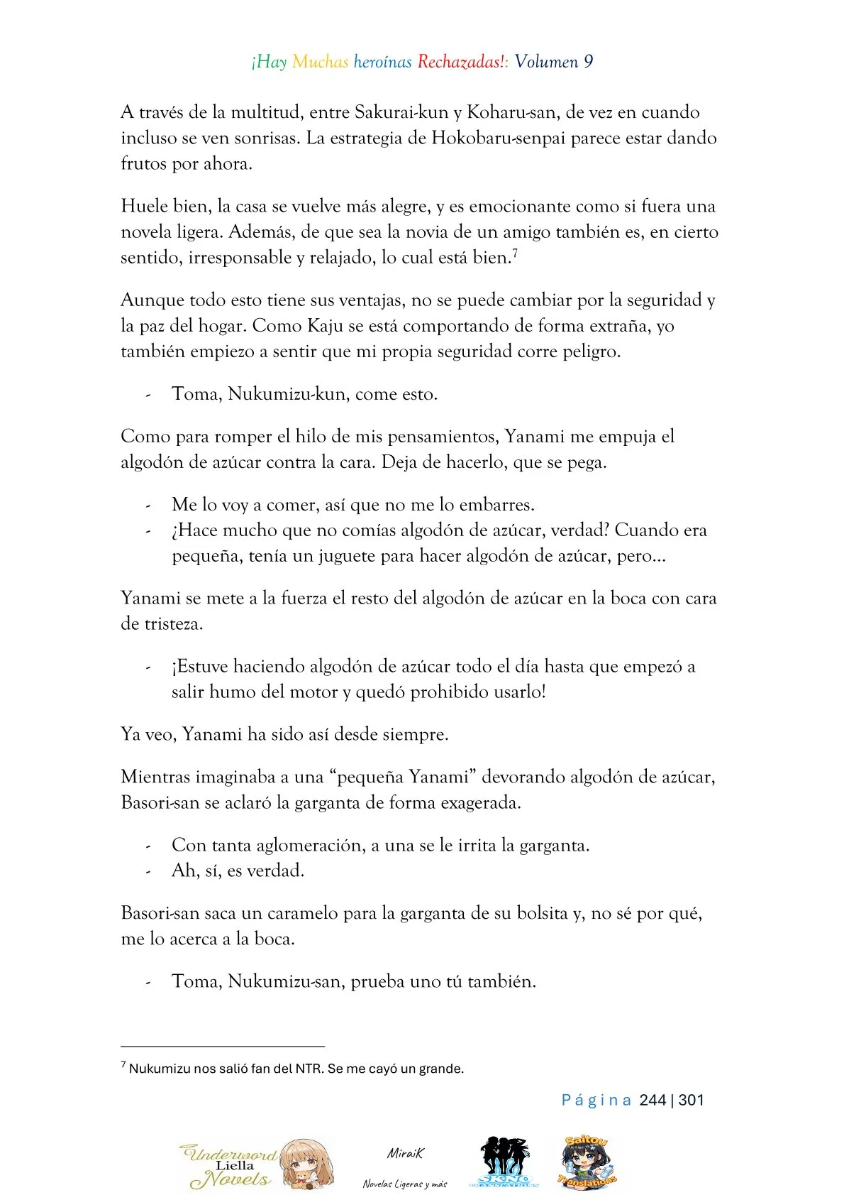 Makeine: Too Many Losing Heroines! Capítulo 9.4 - página 30