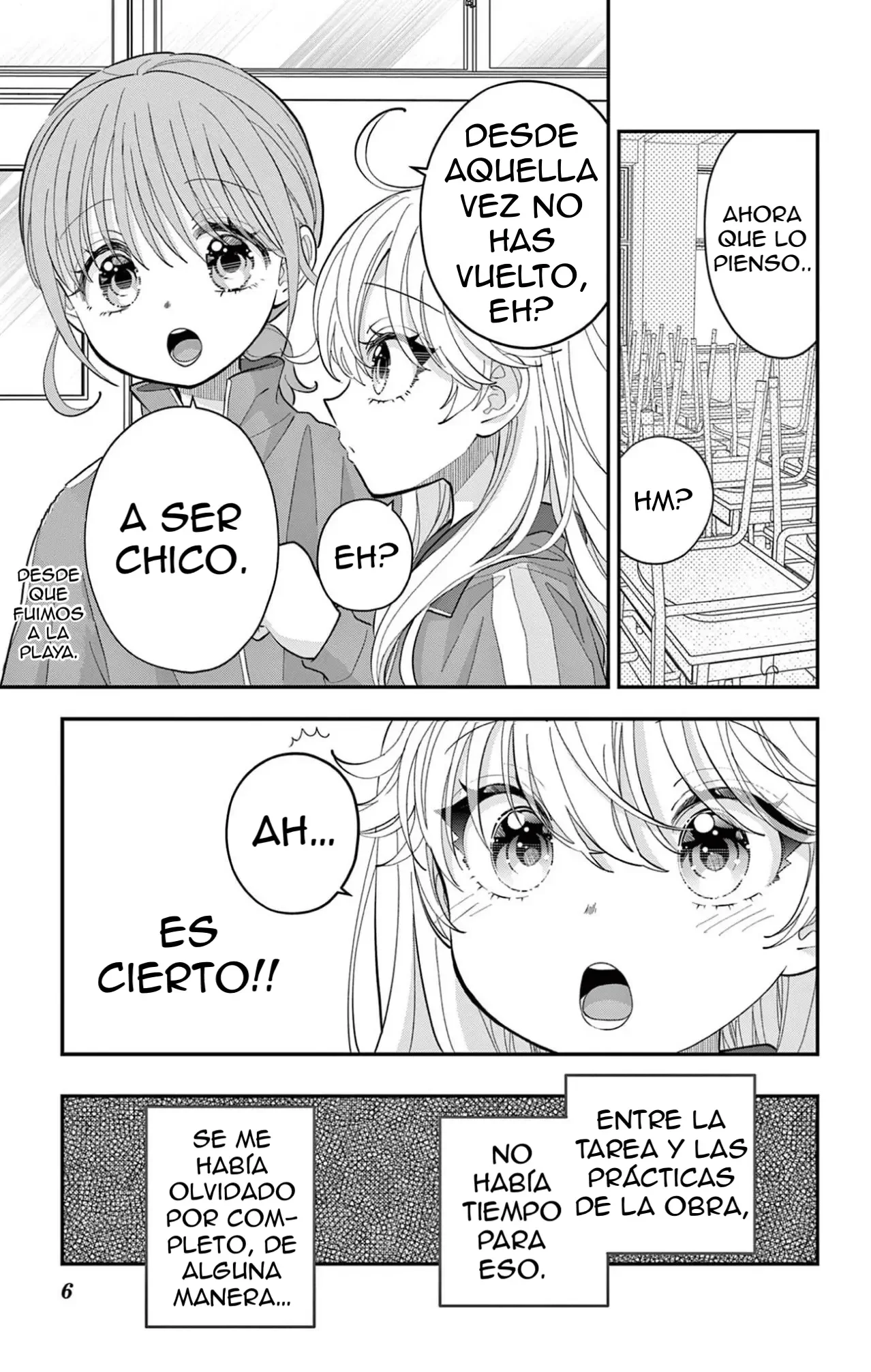 Uesugi Kun Wa Onnanoko Wo Yametai Capítulo 30.2 - página 8