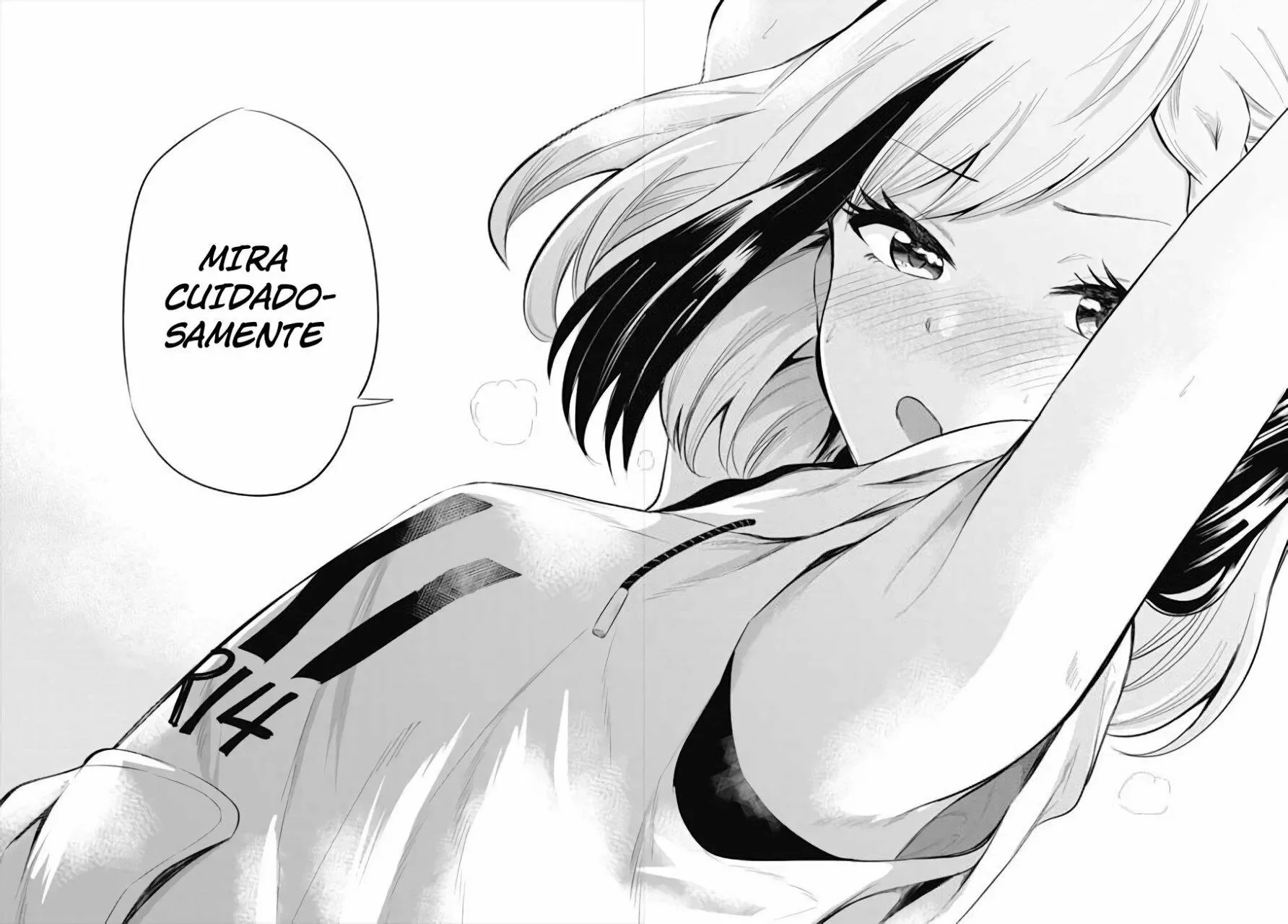A Tsuyuno-chan le gusta enseñarlo Capítulo 4 - página 14