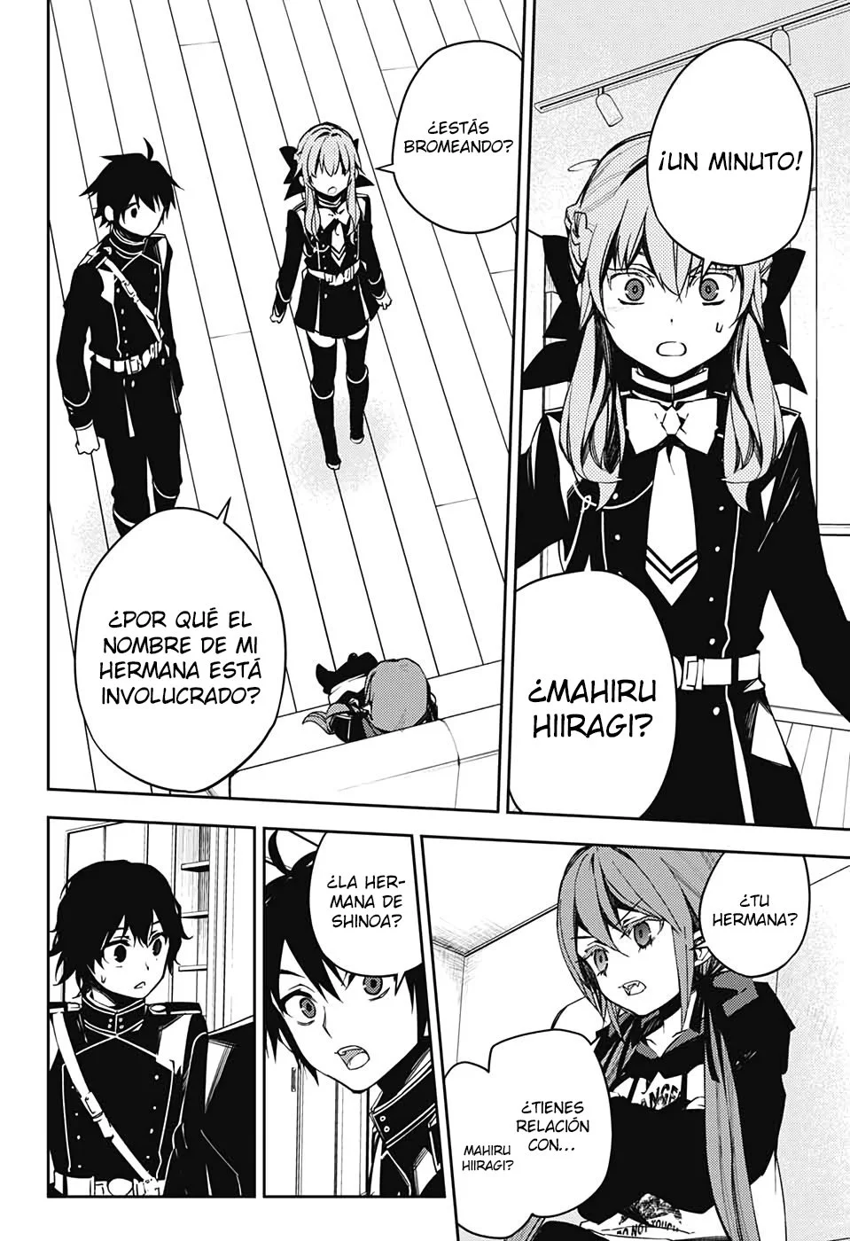 Owari no seraph Capítulo 97 - página 4