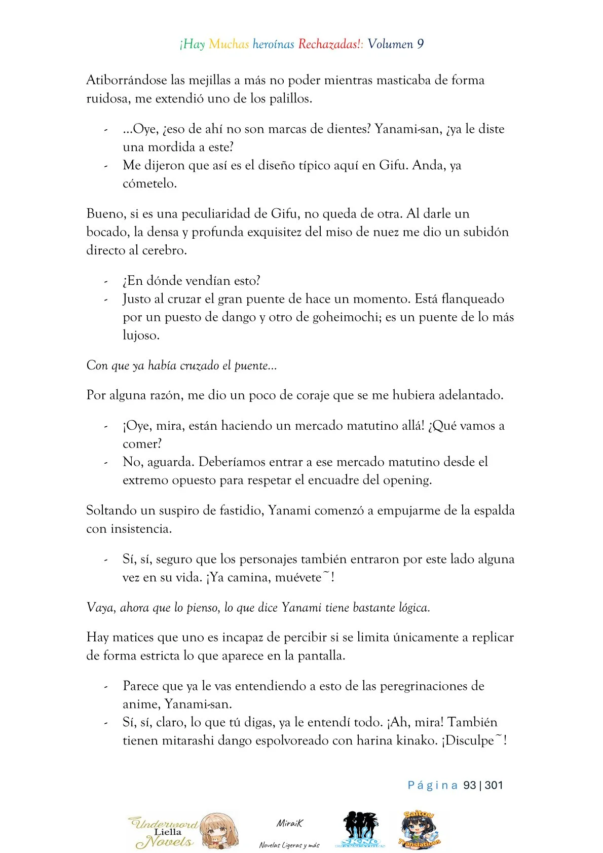 Makeine: Too Many Losing Heroines! Capítulo 9.2 - página 22