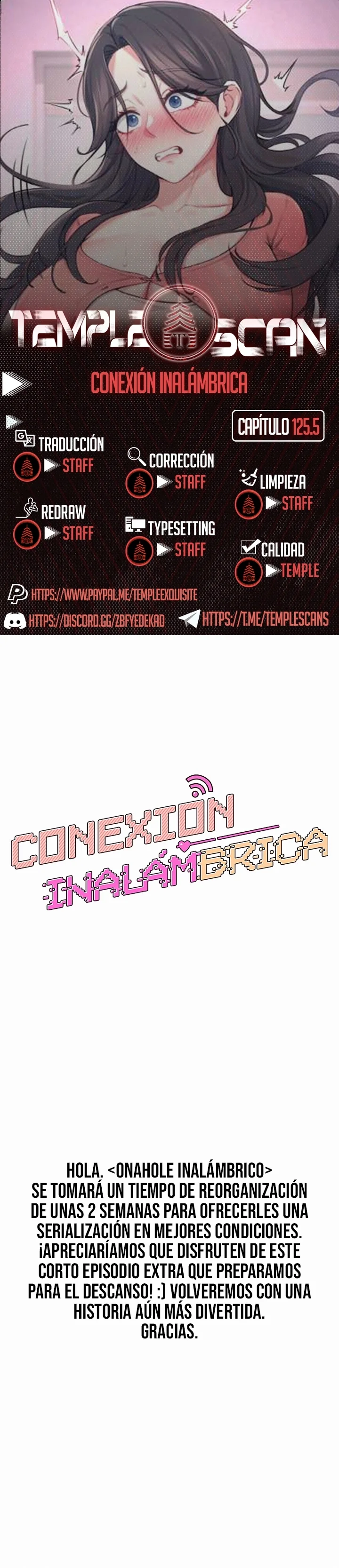 Onahole inalambrica Capítulo 125.5 - página 1