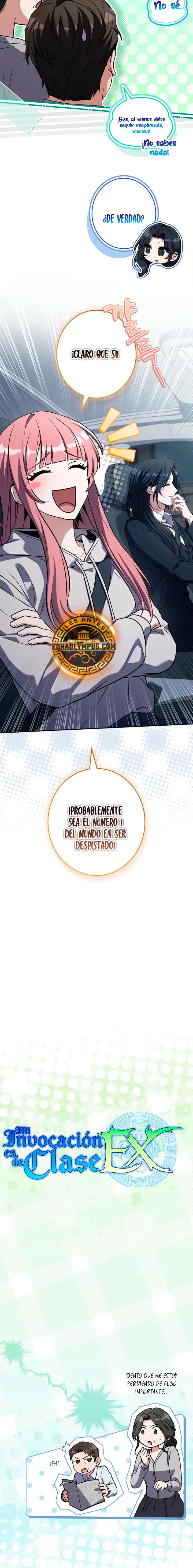 Mi Invocación es de Clase EX Capítulo 24 - página 5