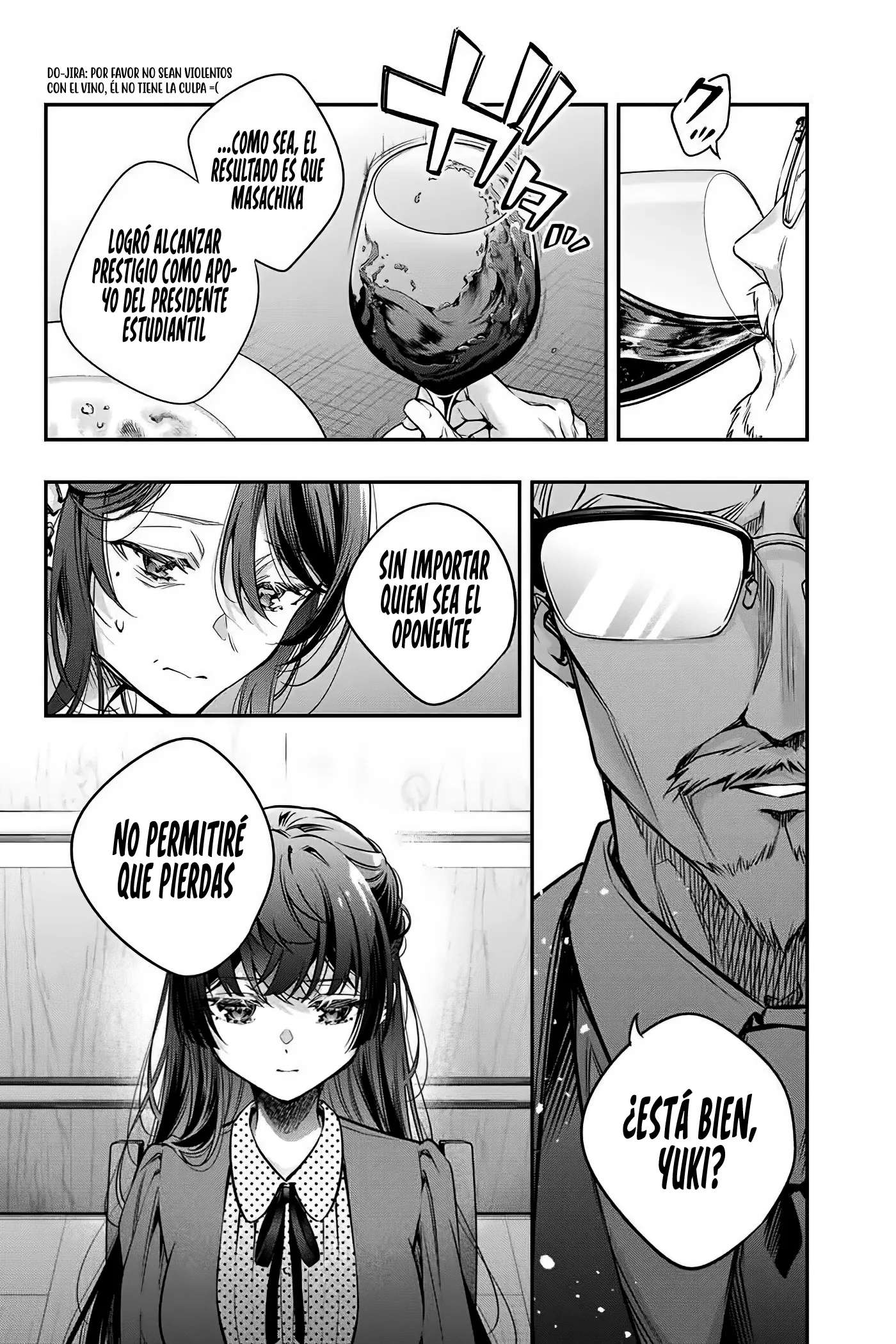 Alya-san, quien se sienta a mi lado, a veces susurra cosas dulces en ruso. Capítulo 67 - página 16