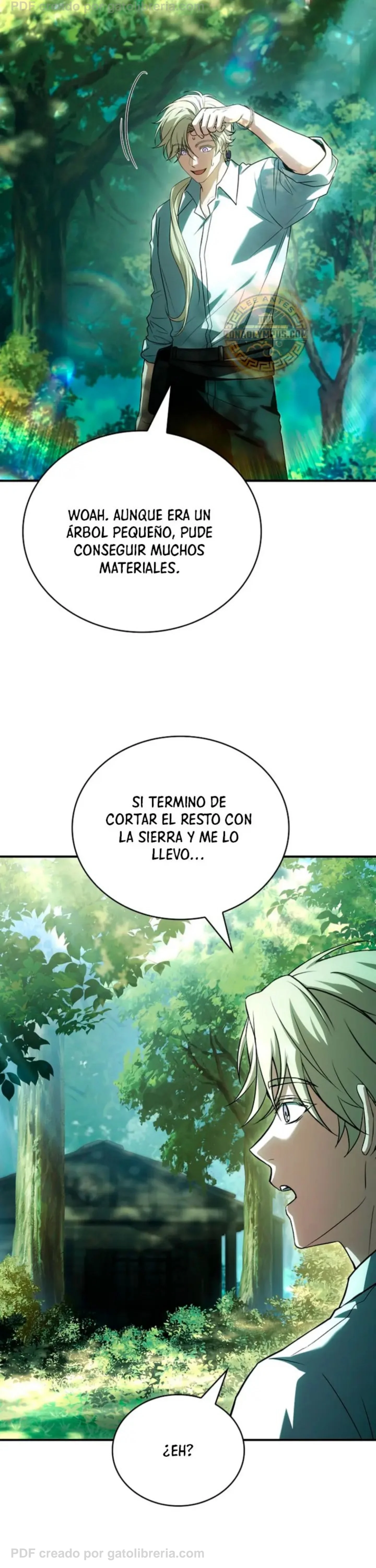 No me interesa ser el sucesor; mejor me dedicaré a sanar. Capítulo 24 - página 33