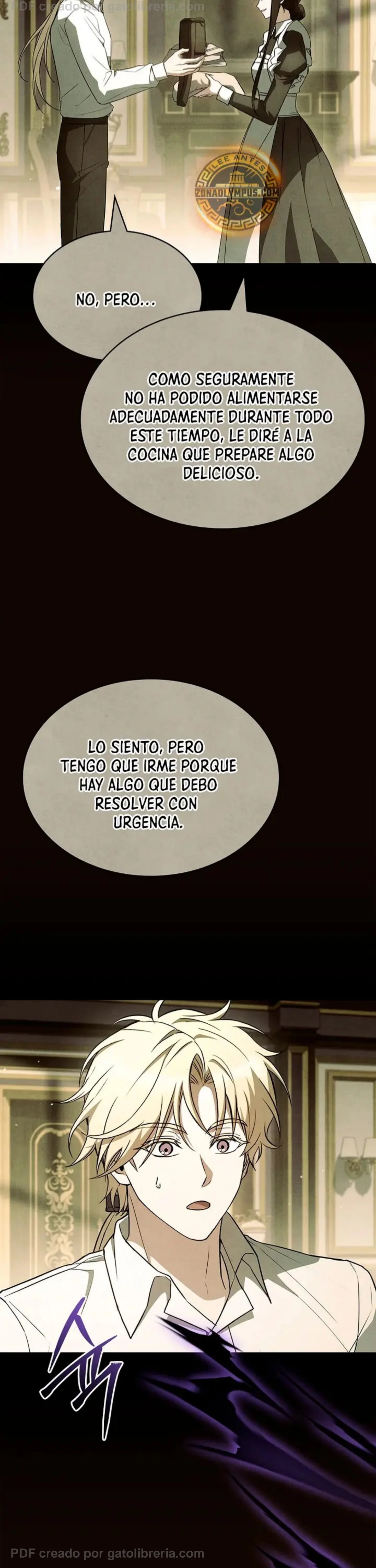 No me interesa ser el sucesor; mejor me dedicaré a sanar. Capítulo 28 - página 25