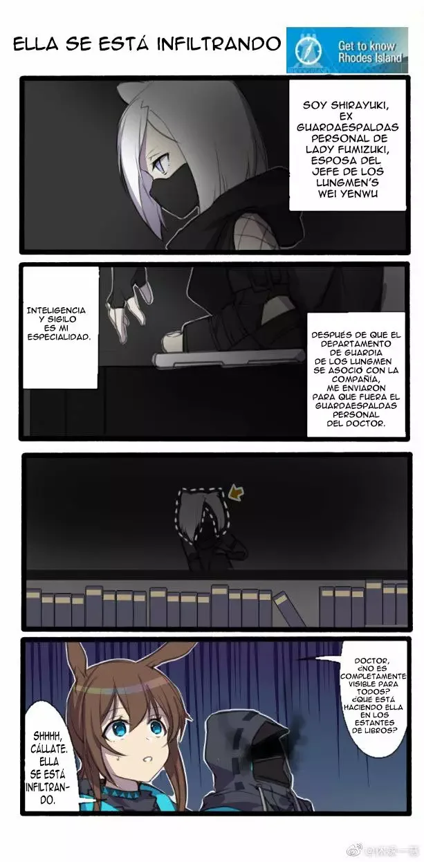Arknights: Get to know Rhodes Island (Doujinshi) Capítulo 1 - página 1