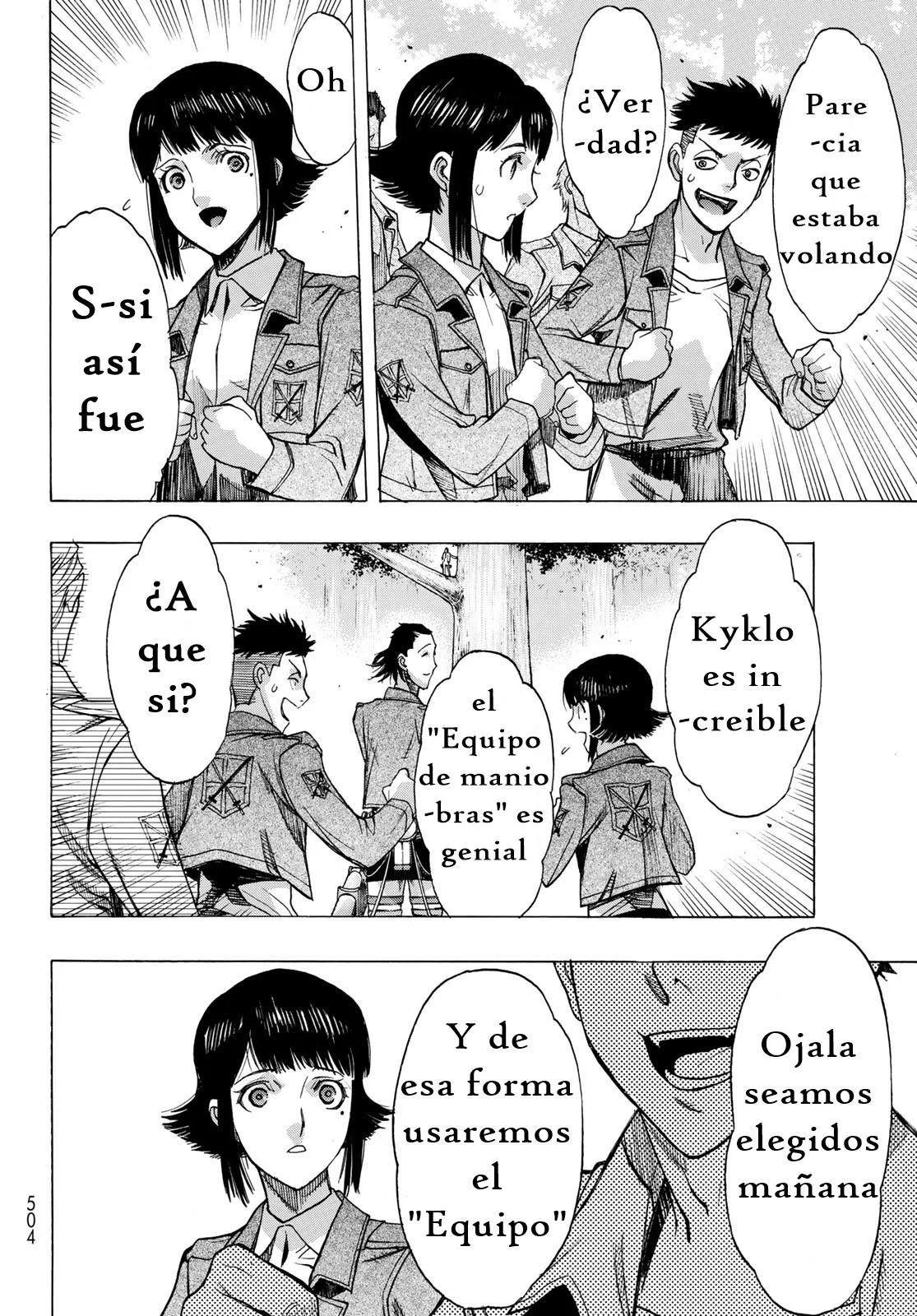 Shingeki no Kyojin: Antes de la Caída Capítulo 51 - página 25